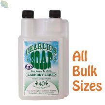 Charlie's Soap Laundry Liquid | Bulk Sizes