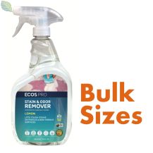 ECOS PRO Stain & Odor Remover, Lemon - Bulk Sizes